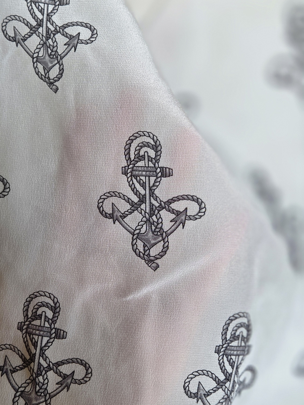 Dolce & Gabbana Nautical-Print Silk Racerback Tank - Picture 2 of 12